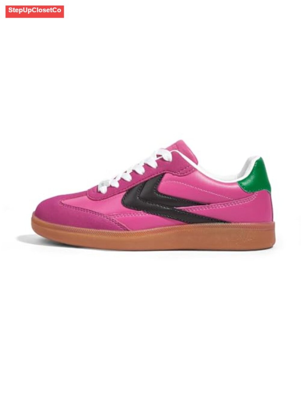 Women Retro Gum Sole Fashion Sneakers Skate Shoes Casual Trendy Walking Anti